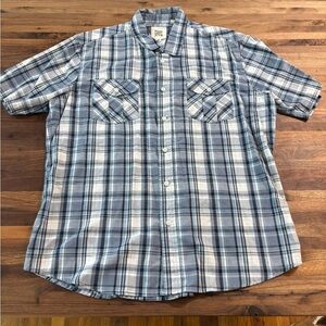 PAPER DENIM & CLOTH PLAID COLLARED SHIRT